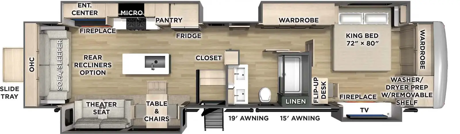 393RL Floorplan Image